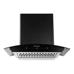 Faber60cm 6 way Silent Suction,1250m3/hr, Autoclean Chimney, 12Yr Warranty on Motor (HOOD EVEREST 3D IN HC SC FL LG 60||Filterless||Touch&Gesture Control||Light Grey)