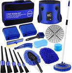 HORDALOR 21Pcs Car Wash Kit,62" Car