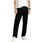 Snitch Casper Black Plain Baggy Fit Jeans