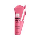 NYX PROFESSIONAL MAKEUP Butter Gloss, Lip Gloss, Non-Sticky - Vanilla Cream Pie (Mauve)