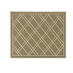 SlipToGrip Universal Doormat | Khaki, XL Size 42” x 35” | Anti-Slip Durable & Washable | Outdoor & Indoor Welcome Mat for Entrance, Front Door, Garage, Porch, Patio | Low Profile, Dirt & Dust Absorber