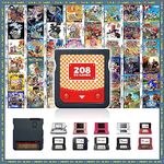 208 in 1 ds Game, Contains 208 Games, Super Combination Game Card,Retro Classic DS Games, Suitable for NDS,NDSi,3DS,New,DS,2DS