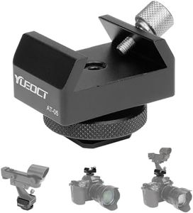 YUEOCT Metal Telescope Finderscope Mount Adapter Finder Scope Base Dovetail Bracket with 1/4" Threaded Hole for Video DSLR Mirrorless Camera Flash Hotshoe Coldshoe Hot Cold Shoe Sky Astrophotography