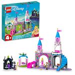 LEGO Disney Princess Aurora's Castle 43211, Buildable Toy Playset with Sleeping Beauty, Prince Philip and Maleficent Mini-Doll Figures, Toys for Girls and Boys Ages 4+