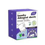 Soulink Laundry Detergent Sheets Lavender Scent 240 Loads, Eco Friendly Detergent Sheets for Travel & Home - No Plastic Jug Liquidless Soap Strips, Plant-based, Hypoallergenic. Safe for Sensitive Skin