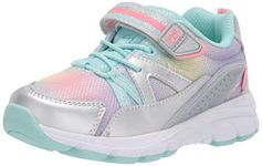 Stride Rite Unisex-Child Made2play Journey Adaptable Athletic Sneaker, Silver/Multi, 5 Toddler