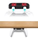 Mcbazel Under Desk Mount for PS5/PS4 Controller, PS4 Controller Holder Compatible with PS5/PS4 Controller,PS5 Controller Under Desk Mount- Black