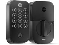 Yale Assure Lock 2 Touch, Black Biometric Fingerprint Door Lock with Keypad, Unlock with Your Code or Your Fingerprint (No Wi-Fi), YRD420-F-BLE-BSP