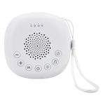 NOVUSOL White Noise Sound Machine 20 Soothing Sounds 9 Colors Night Light Memory Function Sleeping Relaxation Sleep Machines 3 Auto Timer Adjustment, 800 MAH Long Battery Life for Baby, Kids,Adults