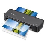 Bonsaii A4 Laminator Machine with Fast Warm Up, High Speed Laminating, Designed with Jam-Release Button, Width of Max 230mm (A4 Size) for Home Office School Use, Black(L418-A)