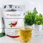 Haleness Care Weight Loss Tea (60 Cups (Pack of 1), Ginger Lemon) Green Tea | 100% Pure - Cinnamon, Cardamom, Mulethi, Tulsi Leaves, Ginger, Rose Petals, Lemon Grass | Soothing And Relaxing Tea