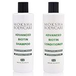 Hair Growth Shampoo and Conditioner Set for Women and Men - [Made In UK] Rosemary Shampoo | Biotin Shampoo with Rosemary Oil, Caffeine for Thinning Hair and Hair Loss | Hair Thickening Shampoo