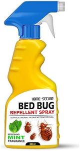 Home-Secure Bed Bug Killer Spray- 280ml | Natural, Chemical-Free & Eco-Friendly Formula | Fast-Acting Bed Bug Repellent | Long-Lasting Protection | Safe Home Insect Control Spray