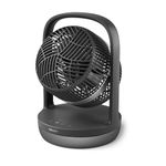 Philips Oscillating Table Fan Series 3000. Powerful & Ultra-Quiet with SilentWings Technology. 23 dB. Air Circulator. Adjustable Tilt 180°. 12h timer. For Bedroom, Home and Office. Black (CX3050/01)