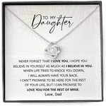 A Necklace Gift for Daughter with a Meaningful Message Card, Sentimental Gift from Father to Daughter, Dad to Daughter Gift, Gift for any Occasion, Birthday Gift for Girl, Necklace Gift Message