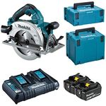 Makita DHS780PT2J 18V x 2 (36V) Cordless Circular Saw 190/185 mm (7-1/2″ / 7-1/4″)