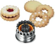 Metaltex "flower" Linzer Cookie Cut