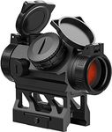 Feyachi V30 2MOA Red Dot Sight Auto On & Off 1x20mm Compact Reddot Optics with Low Profile and Absolute Co-Witness Mount, Flip Up Lens Covers and Anti Reflection Device