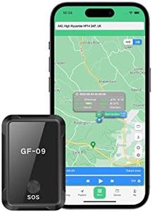 GPS Tracker,Portable Real Time GPS Locator Tracker for Luggage/Vehicle/Car/Children/Pets,Unlimited Range of Global Real Time Location Tracking(With Free App)