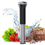 Sous Vide Machine, Sous Vide Cooker 1100W, Immersion Circulator Precisional Cooker with Touch Control, Accurate Temperature, Fast Heating, Time Control, Ultra-quiet, IPX7 Waterproof