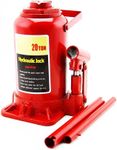 XtremepowerUS Hydraulic Bottle Jack (20 Ton) Portable Hydraulic Jack Lift Height Farm RV Truck Equipment Automotive Shop