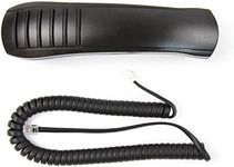 The VoIP Lounge Handset with Curly Cord with Long Lead for Mitel 5300 Series IP Phones 5304 5312 5320 5320e 5324 5330 5330e 5340 5340e and 5360