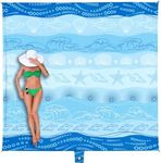 WEKAPO Beach Blanket Waterproof San