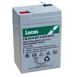 Generic LUCAS rechargeable 6v-4ah battery