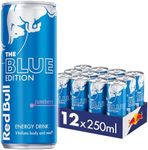 Red Bull Energy Drink Blue Edition 
