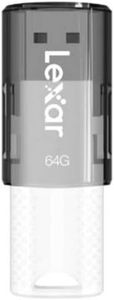 Lexar JumpDrive 64GB S60 2.0 USB Flash, Plug-and-Play, compatibile PC e Mac, Grigio