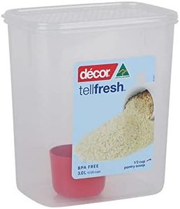 Décor Tellfresh Tall Oblong Storer, 3 Litre Capacity