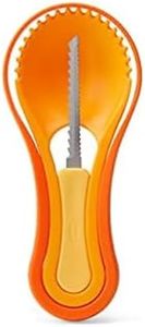 Chef'n Halloween 3-in-1 Nesting Pumpkin Tool Set,Orange