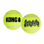 KONG - Squeakair Balls - Dog Toy Premium Squeak Tennis Balls, Gentle on Teeth - For Small Dogs (3 Pack)