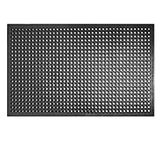 New Star Foodservice 54514 Commercial Grade Anti-Fatigue Rubber Floor Mat, 3-Feet by 5-Feet, Black