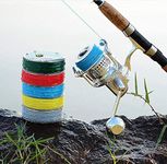 Gauri Enterprises Strong Durable 0.50mm 70LB 100M PE 4 Strands Monofilament Braided Fishing Line Angling Accessory (Multicolor, Max Tension 31.7KG)