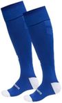 EMPULSE SPORTS Cool-tech Compression Socks Soccer/Football/Hockey/Tennis/Sports KIDS 3-6Y (BLUE)