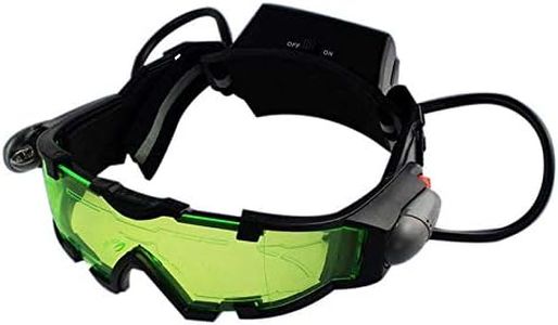 jingfei Night Vision Goggles Adjustable Kids LED Night Goggles for Bicycling Hunting to Eyes Children