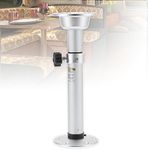 Table Pedestal, 19.3‑31.8in Adjustable Telescopic Pedestal, Table Pedestal Kit with Mount Base Parts for Caravan Motorhome Yacht