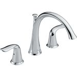 Delta T2738 Lahara Roman Tub Trim, Chrome