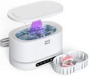 Minthouz Ultrasonic Cleaner, 48000Hz Digital Ultrasonic Jewellery Cleaner with Cleaning Basket 500ml Sonic Cleaner for Glasses, Retainer, Denture, Silver, Gold, Rings, Earrings, Jewellery