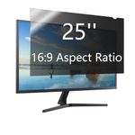 25 Inch Privacy Screen Filter for Widescreen Monitor (16:9 Aspect Ratio) - Please Measure Carefully!