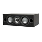 ELAC Uni-Fi 2.0 UC52 Center Speaker, Black (Each) - 1” Soft Dome Tweeter, 4” Aluminum Midrange & Two 5.25” Aluminum Woofers - 3-Way Bass Reflex - Up to 25,000 Hz Response