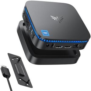 KAMRUI Mini PC, 12th Gen N100 Processor (up to 3.4GHz) 16GB RAM 512GB M.2 SSD, Dual 4K Display Mini Computer, Micro PC with WiFi/BT4.2 for Business/Home/Office