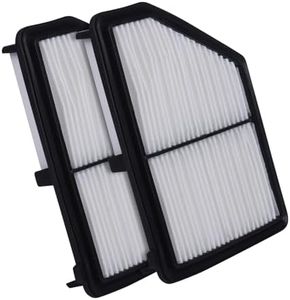Forccord 2-PACK Engine Air Filter CA12051 Fits for Honda Civic L4 2.0L 2016 2017 2018 2019 2020 2021 Air Filter Replacement