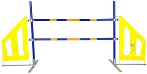 Callieway 2x Agility Hurdle Jump Set (Twinpack), orig Agi Jump Dog Pro, including 2x2 horizontal bars + transportation bags