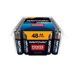 RAYOVAC 815-48PPTF Alkaline Batteries Reclosable Pro Pack (AA, 48 pk)