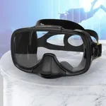 YEUX MER Snorkel Mask with Drain Valve Wide View Anti-Fog Suitable for Adults Scuba Diving Snorkeling Goggles Mask
