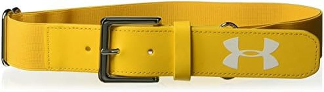 Under Armour Men's Baseball Belt , Steeltown Gold (750)/Steeltown Gold , One Size Fits All