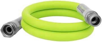 Flexzilla Garden Lead-In Hose, 5/8" X 5', Heavy Duty, Lightweight, Drinking Water Safe-HFZG505YW
