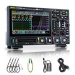 RIGOL DHO924S Portable Digital Oscilloscope, 250MHz Bandwidth, 4 Analog Channels, 16 Digital Channels, 12-bit Vertical Resolution, supports Bode Plot Analysis, integrated 25MHz Signal Generator